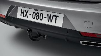 Genuine Peugeot 508 Tow Bar (2018–present) – Removable Tow Ball (Tool-Free)
