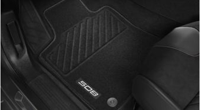 Peugeot 508 Facelift (2018 - present) Carpet Floor Mats – Front & Rear Set (Economical, Genuine)