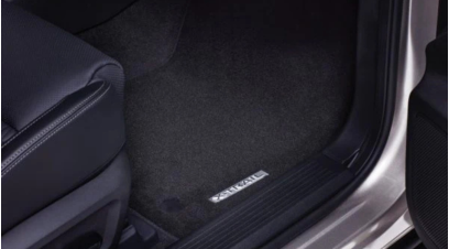 Nissan X-Trail Luxury Carpet Floor Mats (T33, 2022 Onwards, RHD) – Genuine Set with X-Trail Logo

