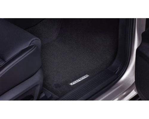 Nissan X-Trail Luxury Carpet Floor Mats (T33, 2022 Onwards, RHD) – Genuine Set with X-Trail Logo

