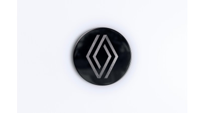 Renault AUSTRAL April 2023 onwards Ice Black brushed aluminium Renault nouvel'R centre cap