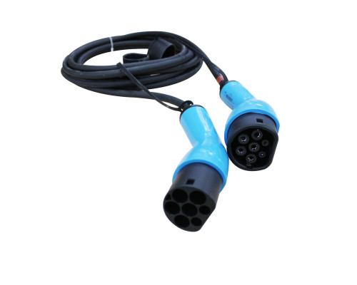 Renault TRAFIC 2021 onwards 6.5 m type 2 charging cable for type 2 wall box 22 kW (32 A three-phase) 