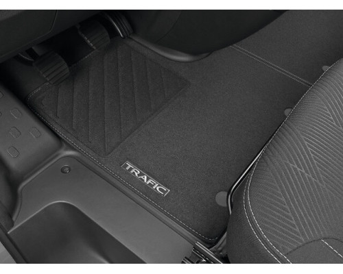 Renault TRAFIC February 2021 onwards Premium textile floor carpets 