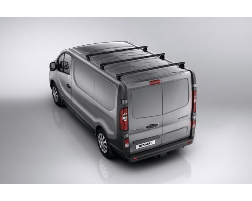 Renault TRAFIC 2021 onwards Transverse roof bars on roof - Steel 