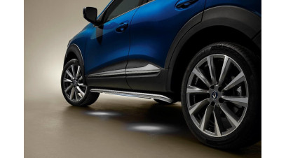 Renault KADJAR February 2019-June 2023 Styling bars with lighting - chrome appearance