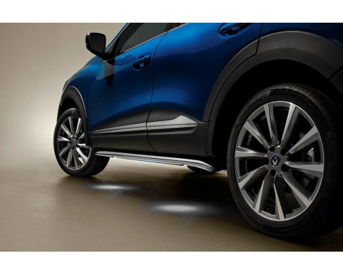 Renault KADJAR February 2019-June 2023 Styling bars with lighting - chrome appearance