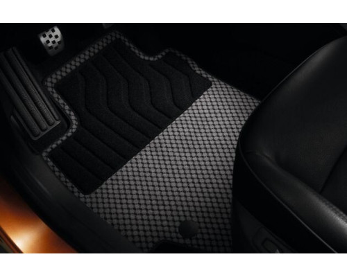 Renault CAPTUR July 2017-January 2020 Premium textile floor carpet - Intens - Right-hand drive 