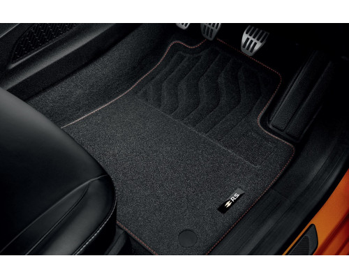 Renault CLIO October 2019 onwards premium textile floor mats - set of 4