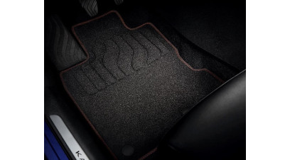 Renault KADJAR February 2019-June 2023 Textile floor mats - Bose Black Edition RHD 