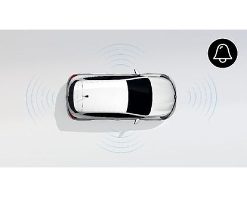 Renault CLIO October 2019 onwards perimetric and volumetric alarm with anti-lift 