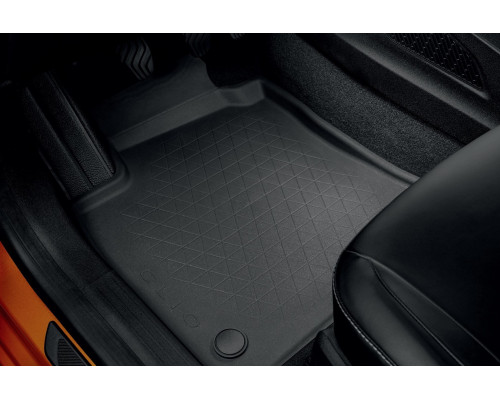 Renault CLIO October 2019 onwards Rubber floor mats for front seats