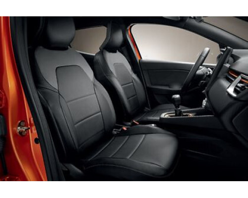 Renault CLIO October 2019 onwards Front and rear seat covers made of plastic-coated fabric