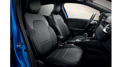 Renault CLIO October 2019 onwards Seat covers - Front and rear - Imitation leather - Seat E2/E3 