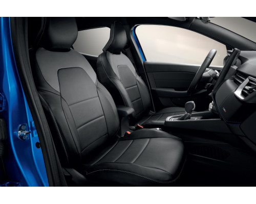 Renault CLIO October 2019 onwards Seat covers - Front and rear - Imitation leather - Seat E2/E3 