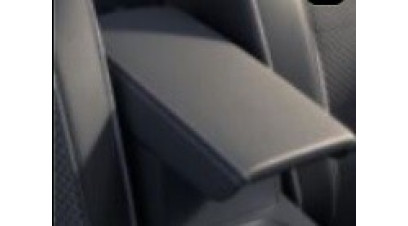 Renault ZOE March 2013-Novemeber 2019 Front armrest on console in black fabric 