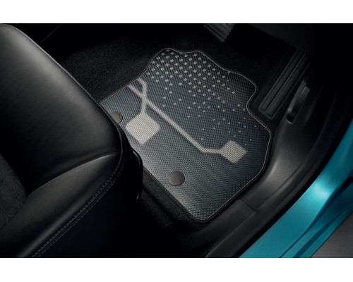 Renault ZOE December 2019-April 2024 rubber floor mats 