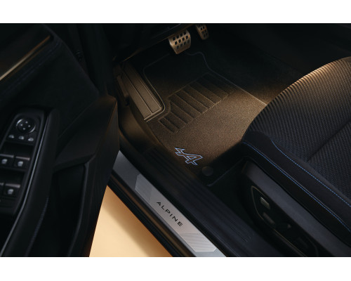 Renault AUSTRAL April 2023 onwards Alpine-style premium textile floor mats