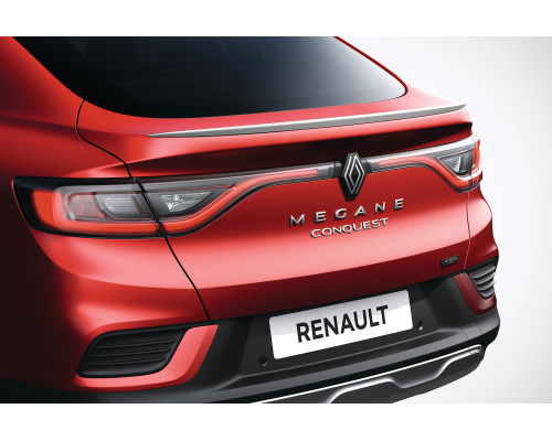 Renault ARKANA 2021-April 2023 Pearl white luggage compartment spoiler 