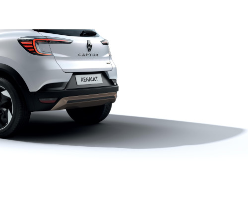 Renault CAPTUR 2019 onwards Pearl grey-beige front and rear bumper lower inserts