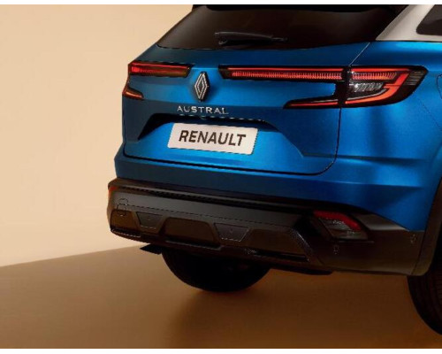 Renault AUSTRAL April 2023 onwards Carbon-effect rear bumper lower insert