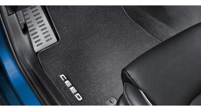 Kia Ceed 2020-2021 Textile floor mats, velour, RHD