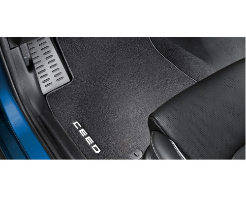 Kia Ceed 2020-2021 Textile floor mats, velour, RHD