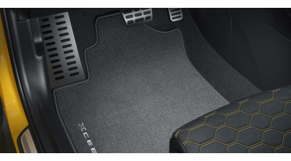 Kia XCeed 2023 onwards Textile floor mats, velour, RHD