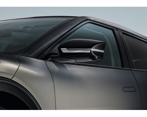 Kia EV6 2024 onwards Door mirror trims, brushed aluminium optic