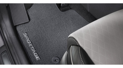 Kia Sportage 2019-2021 Textile floor mats, velour, RHD