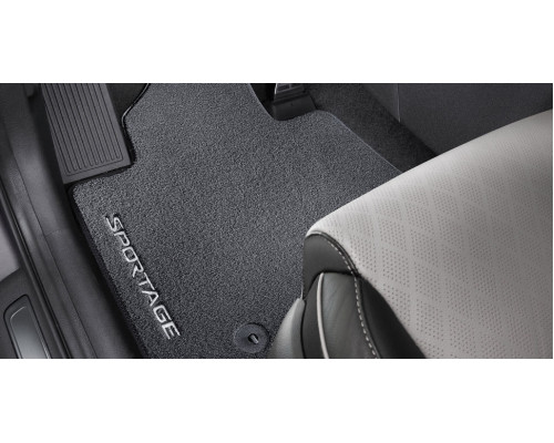 Kia Sportage 2019-2021 Textile floor mats, velour, RHD