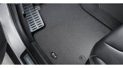 Kia Niro 2020-2021 Textile floor mats, premium, RHD