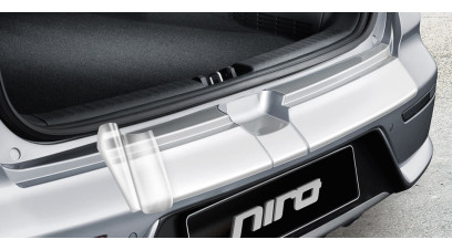 Kia Niro 2018-2019 Rear bumper protection foil, transparent