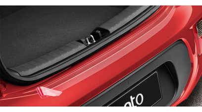 Kia Picanto 2017-2019 Rear bumper protection foil, transparent