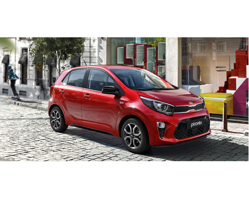 Kia Picanto 2017-2019 Side skirts, classic piano black