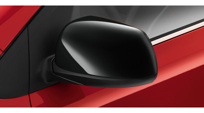 Kia Picanto 2017-2022 Door mirror caps, classic piano black