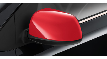 Kia Picanto 2017-2022 Door mirror caps, vibrant red