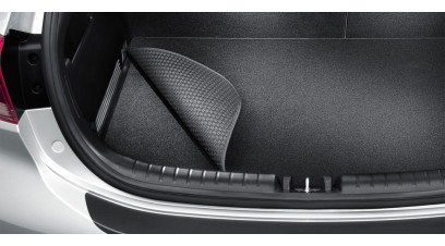 Kia Rio 2017-2020 Trunk mat, reversible (without luggage undertray)