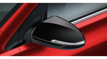 Kia Rio 2022 onwards Door mirror caps, piano black