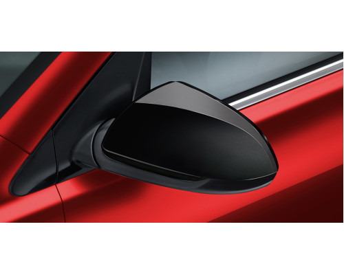 Kia Rio 2017-2020 Door mirror caps, piano black