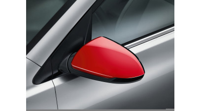 Kia Rio 2022 onwards Door mirror caps, red