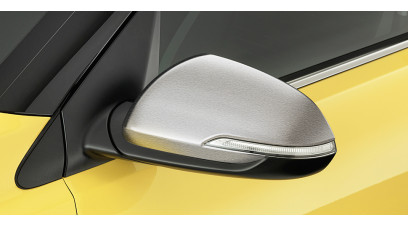 Kia Stonic 2021 onwards Door mirror caps, brushed