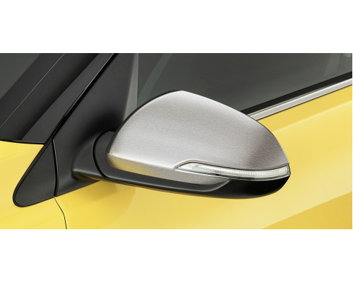 Kia Stonic 2018-2020 Door mirror caps, brushed