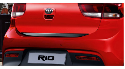 Kia Rio 2021-2023 Tailgate trim line, piano black