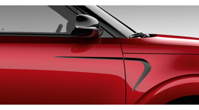 Kia e-Soul 2019 onwards Decals, boomerang, black metallic