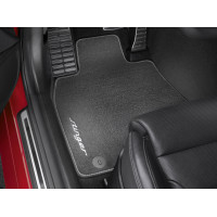 Textile floor mats, velour, RHD