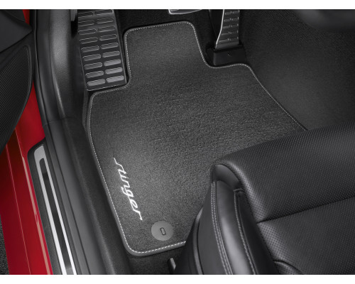 Kia Stinger 2018-2020 Textile floor mats, velour, RHD