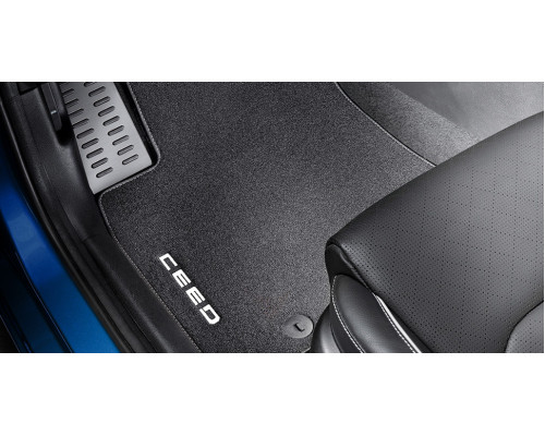 Kia Ceed 2022 onwards Textile floor mats, velour, RHD