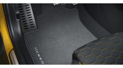 Kia XCeed 2020-2022 Textile floor mats, velour, RHD