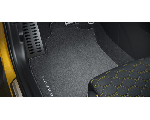 Kia XCeed 2020-2022 Textile floor mats, velour, RHD