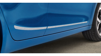 Kia Ceed 2020-2021 Side trim lines, brushed